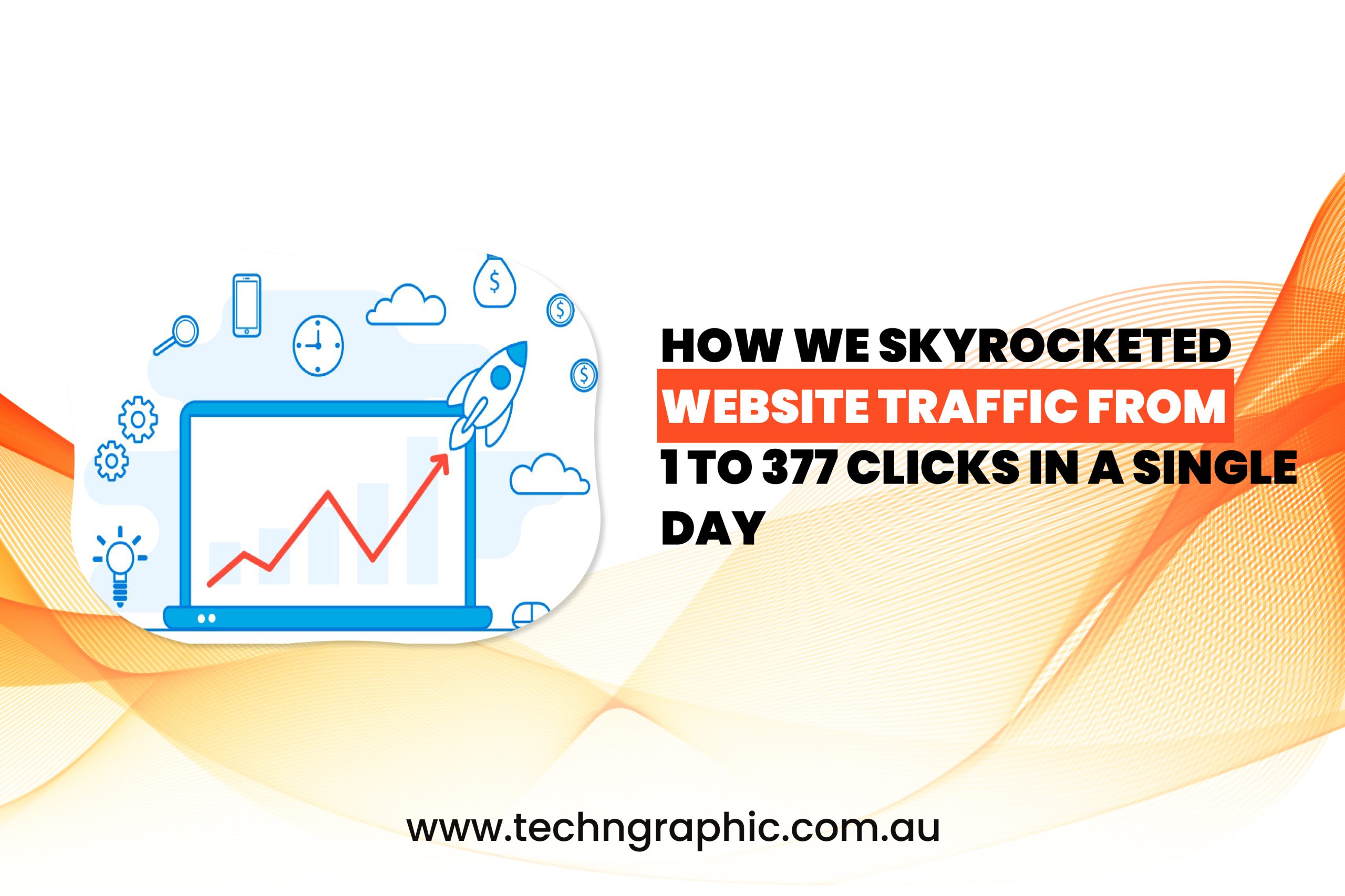 How We Skyrocketed Website Traffic from 1 to 377 Clicks in a Single Day-