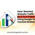 How I Boosted Website Traffic by 3.7x in 6 Months Using Google Search Console Bubble Charts